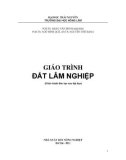 Giáo trình Đất lâm nghiệp: Phần 1