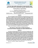 Cấu trúc theo chiều thẳng đứng của một số kiểu thảm thực vật thoái hóa ở thành phố Cẩm Phả, tỉnh Quảng Ninh