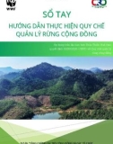 Sổ tay Hướng dẫn thực hiện quy chế quản lý rừng cộng đồng