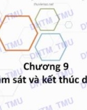 Bài giảng Quản trị dự án: Chương 9 - ĐH Thương mại