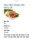 Heo hầm Vissan nấu bông cải