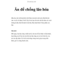 Ăn để chống lão hóa