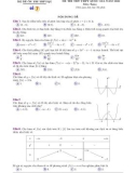Đề ôn thi THPT Quốc gia môn Toán năm 2020 - Đề số 7