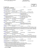 Đề thi HK 2 môn Hóa học lớp 11 năm 2017-2018 - THPT Phạm Văn Đồng - Mã đề 132