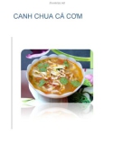 CANH CHUA CÁ CƠM