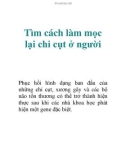 Tìm cách làm mọc lại chi cụt ở người