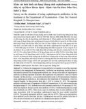 Khảo sát tình hình sử dụng kháng sinh cephalosporin trong điều trị tại Khoa Khám bệnh - Bệnh viện Đa khoa Đầm Dơi, tỉnh Cà Mau