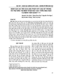 Đánh giá vai trò của liệu pháp oxy cao áp trong hỗ trợ điều trị bệnh nhân đột quỵ thiếu máu não tại Bệnh viện Quân y 17