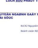 Bài giảng Lịch sử phát triển chuyên ngành Gây mê hồi sức - BS. CK2 Nguyễn Ngọc Anh