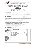 Tiêu chuẩn chất lượng sản phẩm may mặc