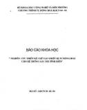 Nghiên cứu thiết kế chế tạo thiết bị tự động hóa cho hệ thống lọc bụi tĩnh điện