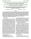 Thành phần loài bọ trĩ (Thysanoptera: Thripidae) hại cây ăn quả có múi ở một số tỉnh phía Bắc năm 2020-2021