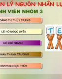 Thuyết trình: Thẻ cân bằng (BSC- Balanced Scorecard) trong doanh nghiệp