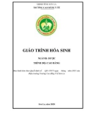 Giáo trình Hoá sinh (Ngành: Dược - Cao đẳng) - Trường Cao đẳng Y tế Sơn La (2021)