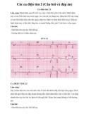 Các ca điện tim 2 (Câu hỏi và đáp án)