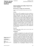 Green synthesis and utility of nano Fe for Cr(VI) treatment