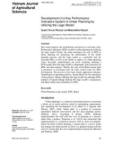 Development of a key performance indicators system in urban planning by utilizing the logic model