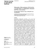 Allelopathy of Barnyardgrass (Echinochloa crus-galli) Weed: An allelopathic interaction with rice (Oryza sativa)