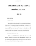 PHÙ PHỔI CẤP DO TIM VÀ CHOÁNG DO TIM (Kỳ 1)