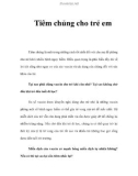 Tiêm chủng cho trẻ em