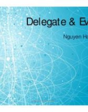 Delegate & Event - Nguyen Ha Giang