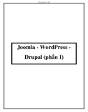 Joomla - WordPress Drupal