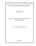 Luận án Tiến sĩ Nghệ thuật: Đồ họa chữ trong tranh cổ động Việt Nam giai đoạn 1945 – 2015