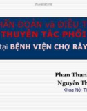 Chẩn đoán và điều trị thuyên tắc phổi tại bệnh viện Chợ Rẫy