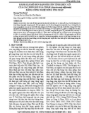 Đánh giá mô đun đàn hồi uốn tĩnh khúc gỗ của các dòng keo lá tràm (Acacia auriculiformis) bằng công nghệ sóng ứng suất