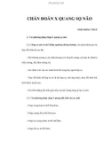 CHẨN ĐOÁN X QUANG SỌ NÃOTHÁI KHẮC CHÂU