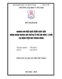 Tóm tắt Luận án tiến sĩ Y học: Nghiên cứu hiệu quả kiểm soát hen bằng oxide nitric khí thở ra ở trẻ em trên 5 tuổi tại bệnh viện nhi Trung Ương