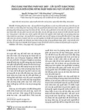 Ứng dụng phương pháp học máy - cây quyết định trong đánh giá biến động rừng ngập mặn khu vực xã đất mũi