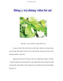 Đông y trị chứng viêm bờ mi