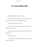 Vô Tình Nhiễm HIV