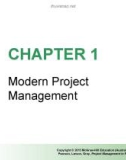 Lecture Project management in practice - Chapter 1: Modern project management