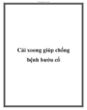 Cải xoong giúp chống bệnh bướu cổ