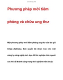 Phương pháp mới tiêm phòng và chữa ung thư