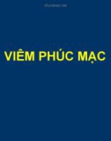 Bài giảng Viêm phúc mạc