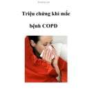 Triệu chứng khi mắc bệnh COPD