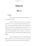 Khám tai (Kỳ 1)