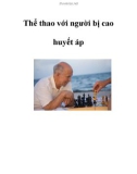 Thể thao với người bị cao huyết áp