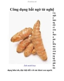 Công dụng bất ngờ từ nghệ