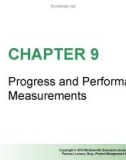 Lecture Project management in practice - Chapter 9: Progress and performance measurements