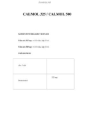 CALMOL 325 / CALMOL 500