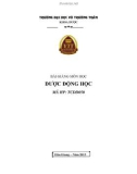 Bài giảng Dược động học - Trường ĐH Võ Trường Toản