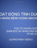 Bài giảng Hoạt động tình dục ở bệnh nhân bệnh động mạch vành - PGS.TS. Hoàng Quốc Hòa