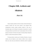 Chapter 048. Acidosis and Alkalosis (Part 14)