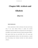 Chapter 048. Acidosis and Alkalosis (Part 11)