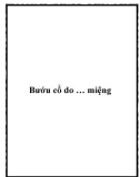 Bướu cổ do … miệng