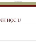 Bài giảng về Bệnh học u